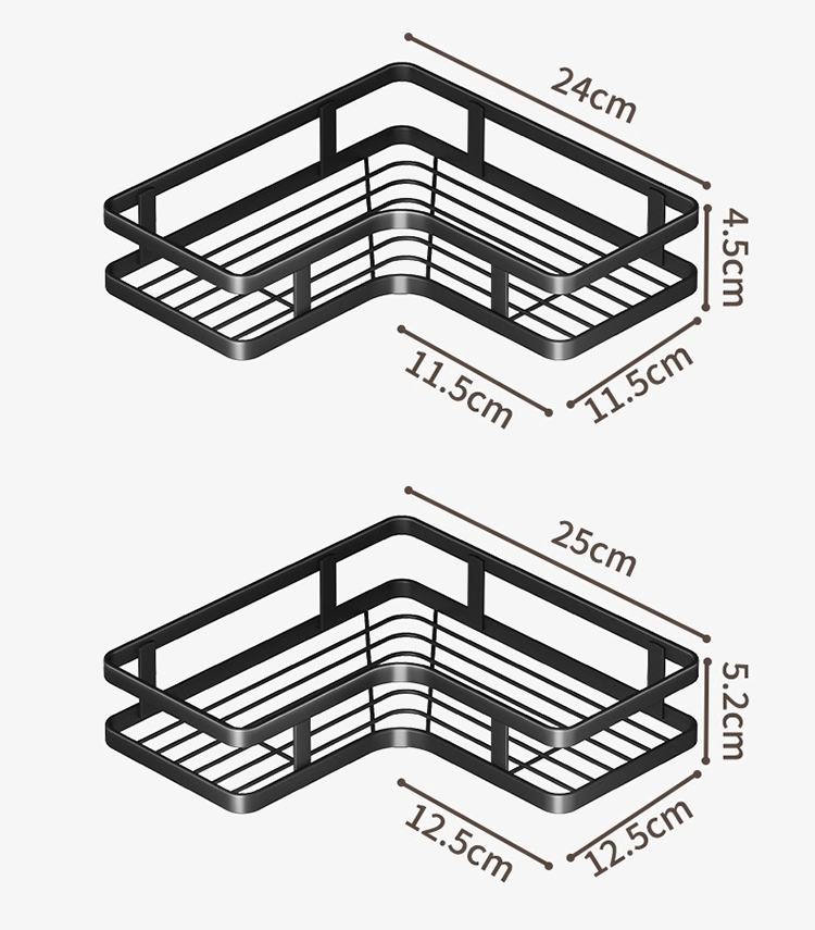 Zenlyf No Drill Bathroom Shelf & Kitchen Organizer  (White)
