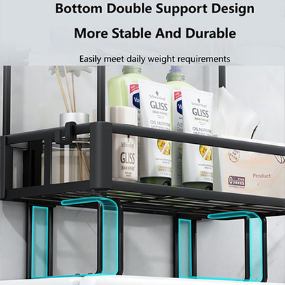 Zenlyf Bathroom Shelves & Accessories, No Drill Wall Rack