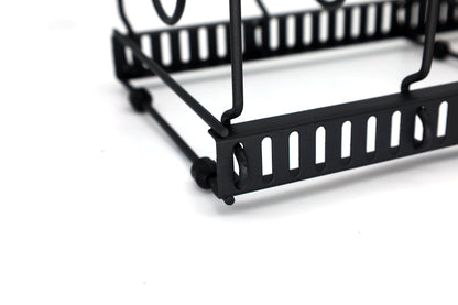 Pots and Pans Organizer Rack for Kitchen Cabinet & Countertop