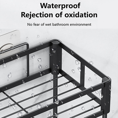 Zenlyf Bathroom Shelves & Accessories, No Drill Wall Rack