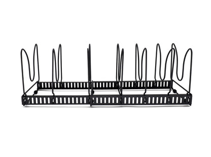 Pots and Pans Organizer Rack for Kitchen Cabinet & Countertop