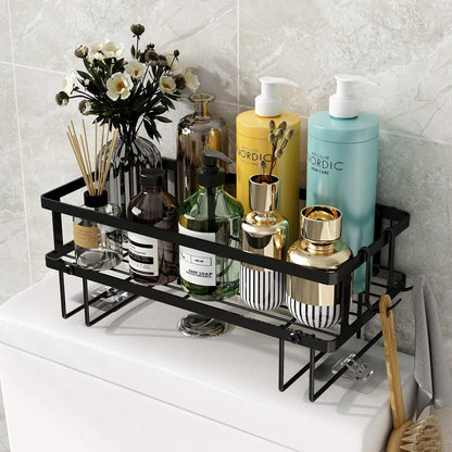 Single Layer Over Toilet Storage Rack | Bathroom Organizer Shelf