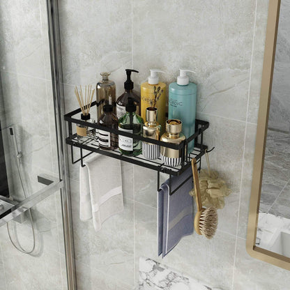 Single Layer Over Toilet Storage Rack | Bathroom Organizer Shelf