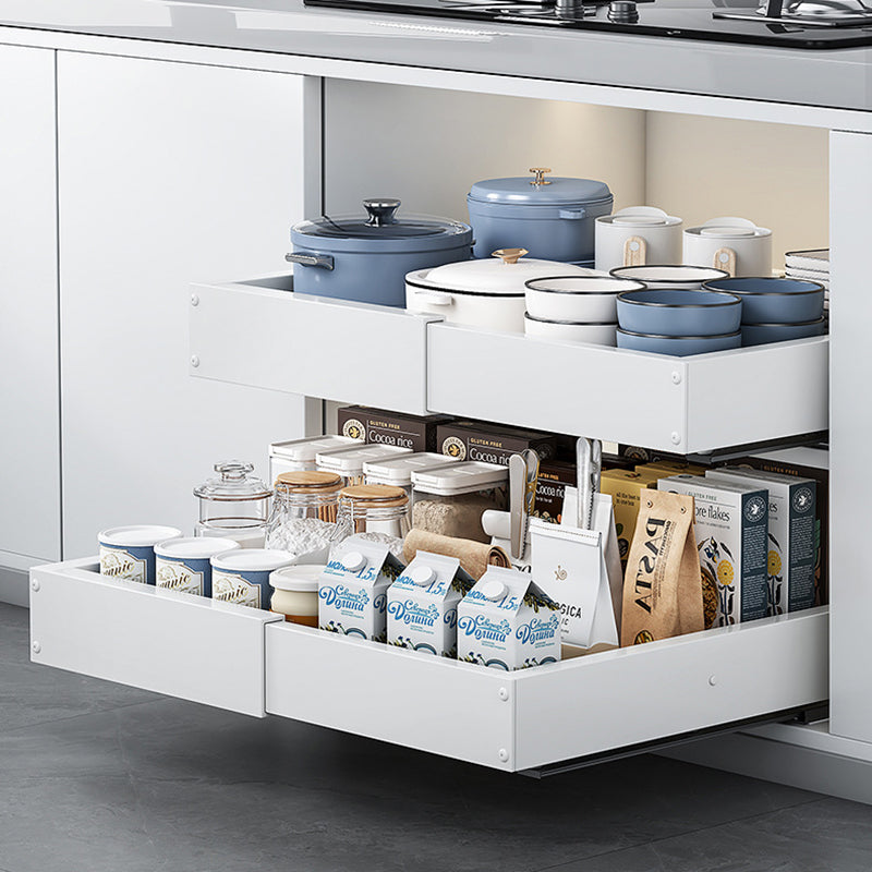 Adjustable Pull Out Kitchen Drawer Organizer for Cabinets