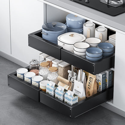 Adjustable Pull Out Kitchen Drawer Organizer for Cabinets