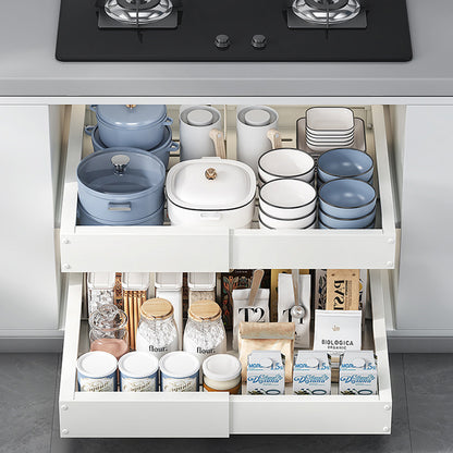 Adjustable Pull Out Kitchen Drawer Organizer for Cabinets
